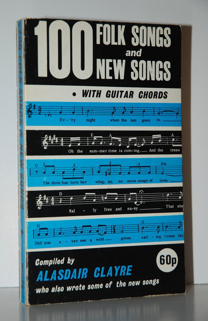 One Hundred Folk and New Songs With Guitar Chords Image