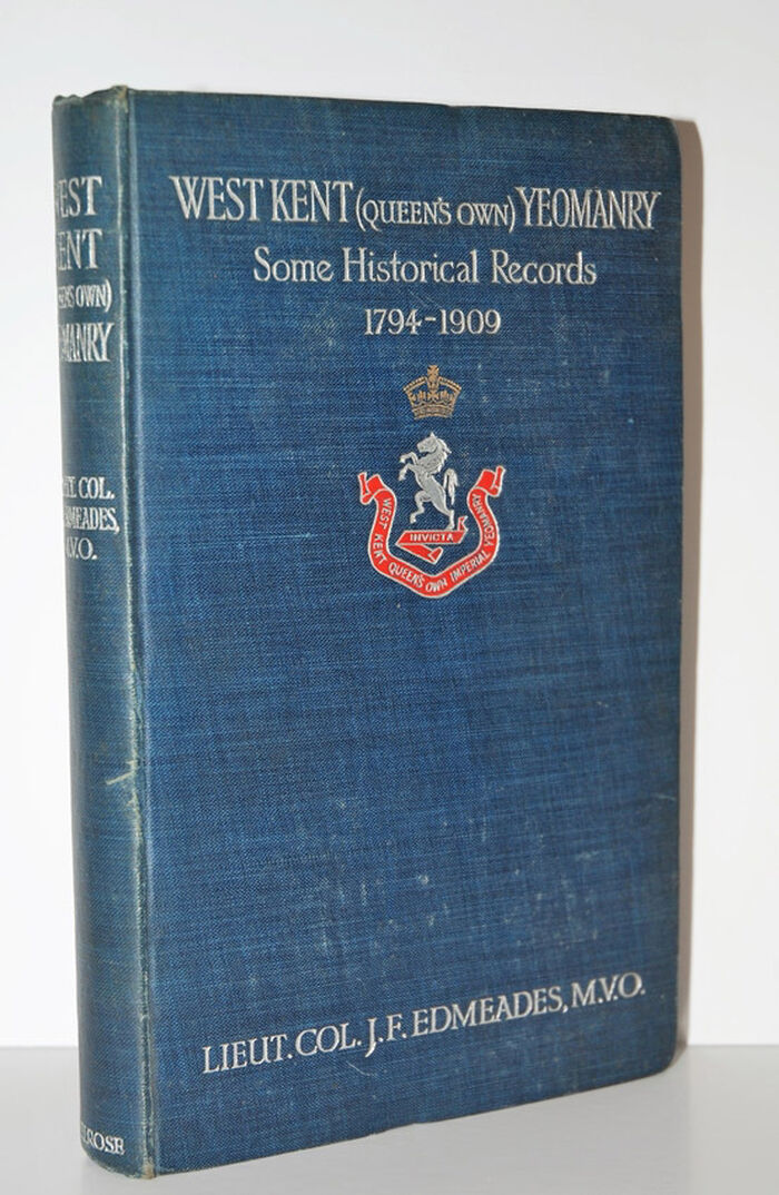 Some Historical Records of the West Kent Yeomanry Image