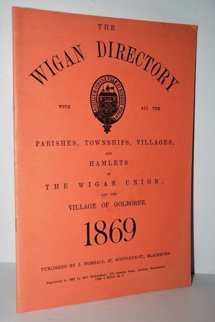 The Wigan Directory - 1869 Image