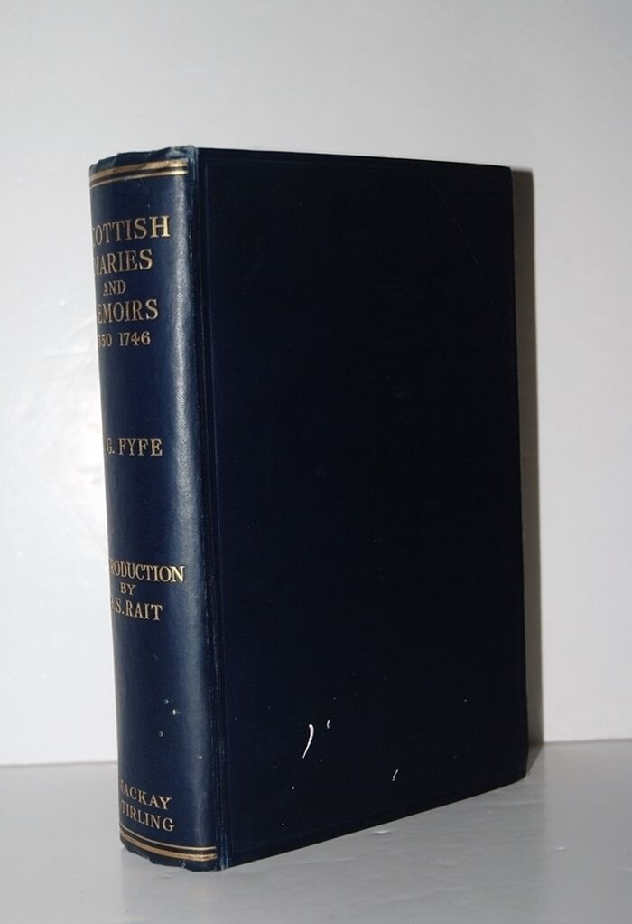 Scottish Diaries and Memoirs 1550 - 1746 Image