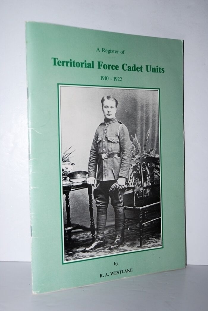 Register of Territorial Force Cadet Units, 1910-22 Image