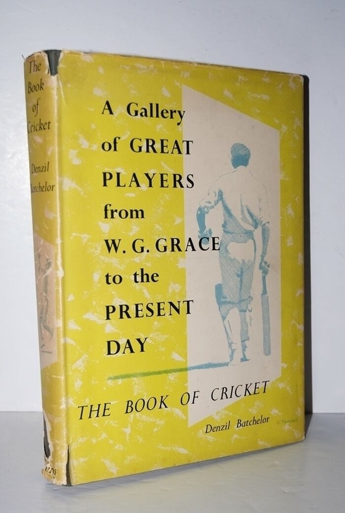 The Book of Cricket. a Gallery of Great Players from W. G. Grace to the Image