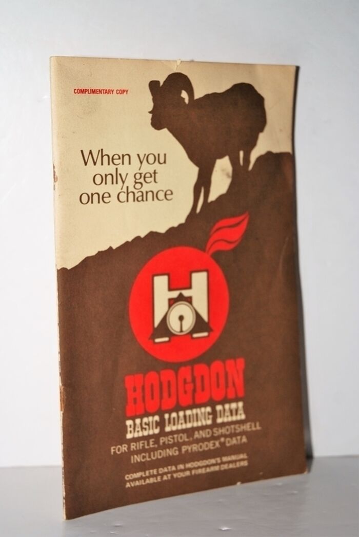 Hodgdon Basic Loading Data When You Only Get One Chance Image