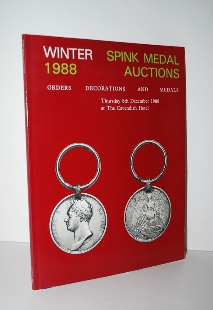 Spink Medal Auctions - Winter 1988 Image