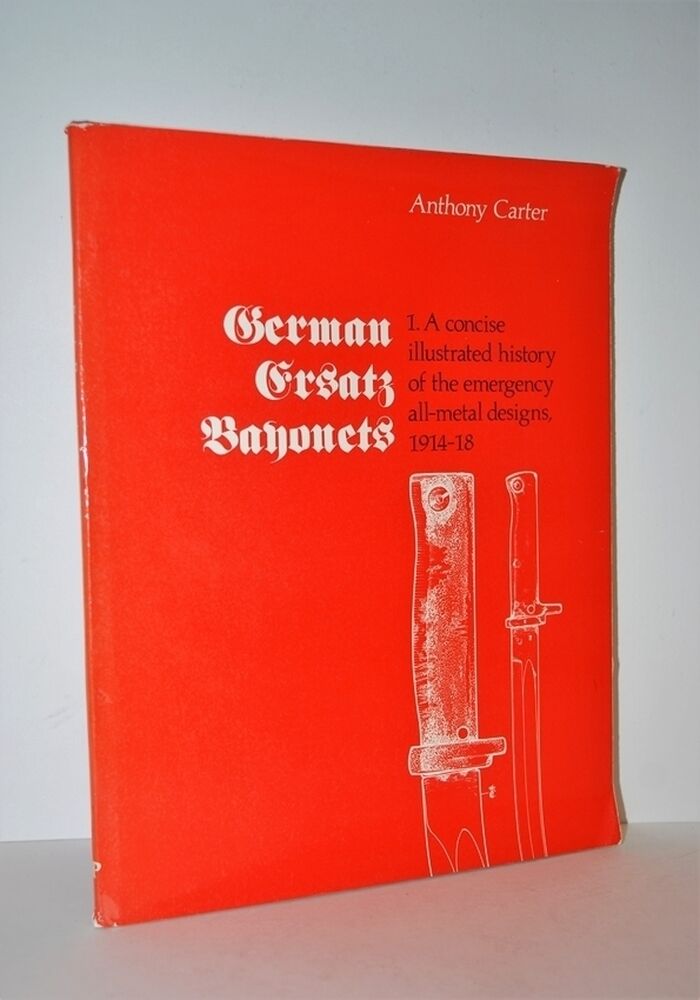 German Ersatz Bayonets Concise Illustrated History of the Emergency Image