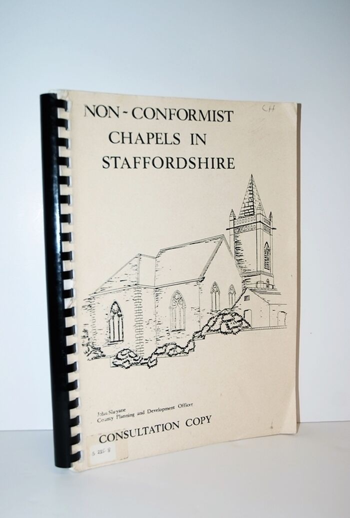 Non-Conformist Chapels in Staffordshire Consultation Copy Image