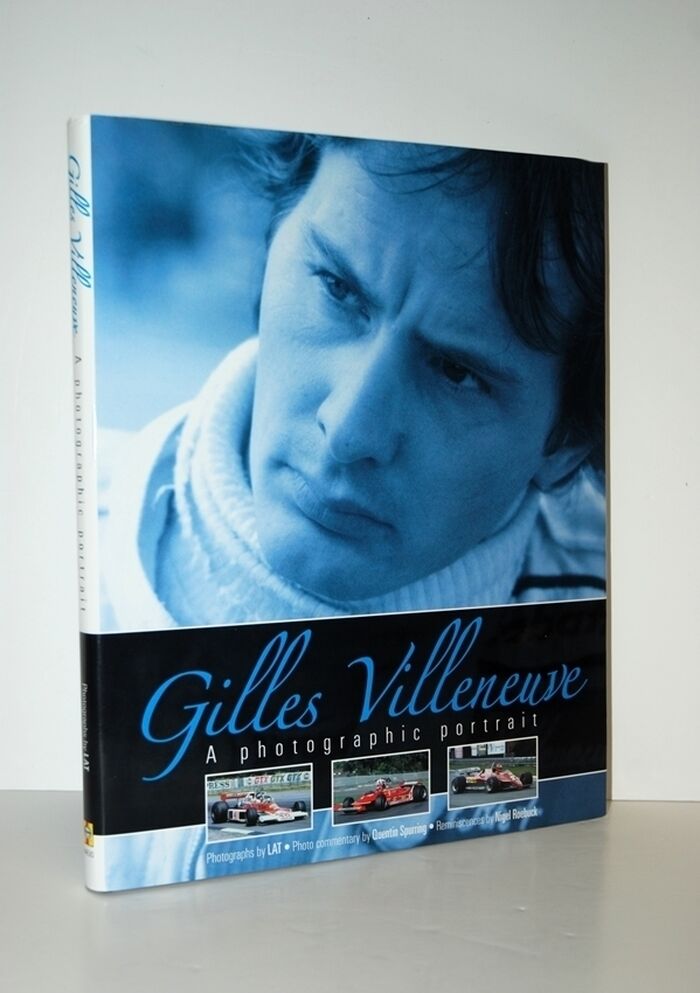 Gilles Villeneuve A Photographic Portrait Image