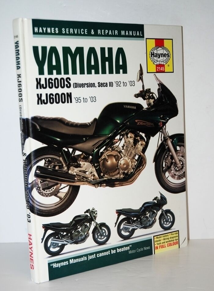 Yamaha XJ600S and XJ600N Service and Repair Manual 1992 to 2003 Image