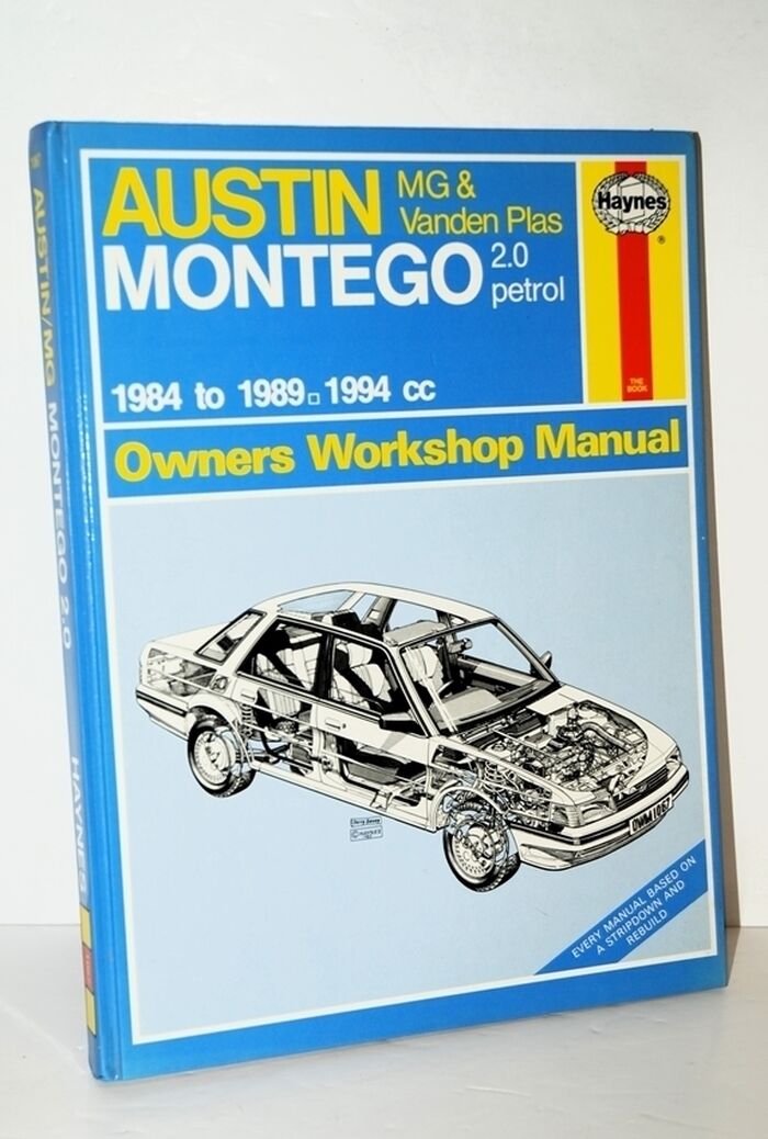 Austin Montego M. G. & Vanden Plas 2.0 Petrol 1984 to 1989 Owner's Image