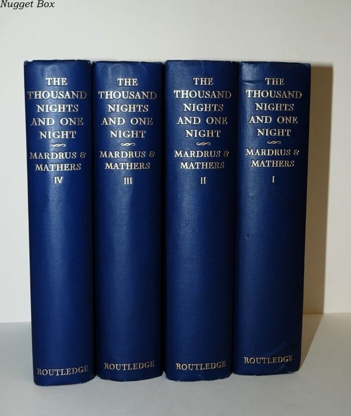 The Book of the Thousand Nights and One Night - 4 Volumes Image