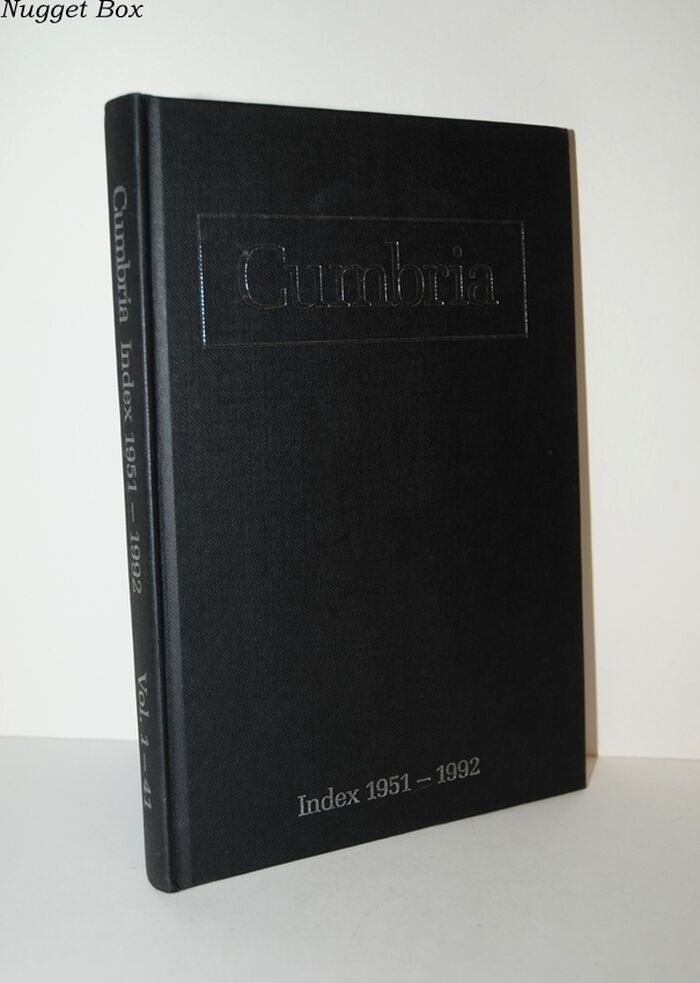 Cumbria Index 1951 - 1992 Vol, 1 - 41 Image