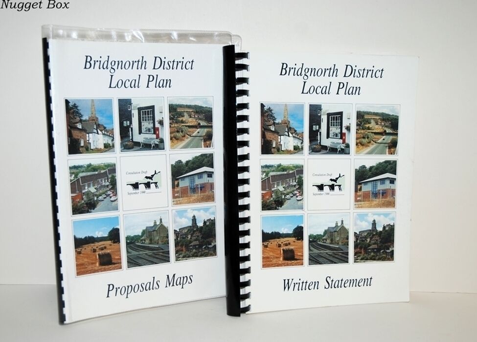 Bridgnorth District Local Plan Written Statement/Proposal Maps 2 Volumes Image