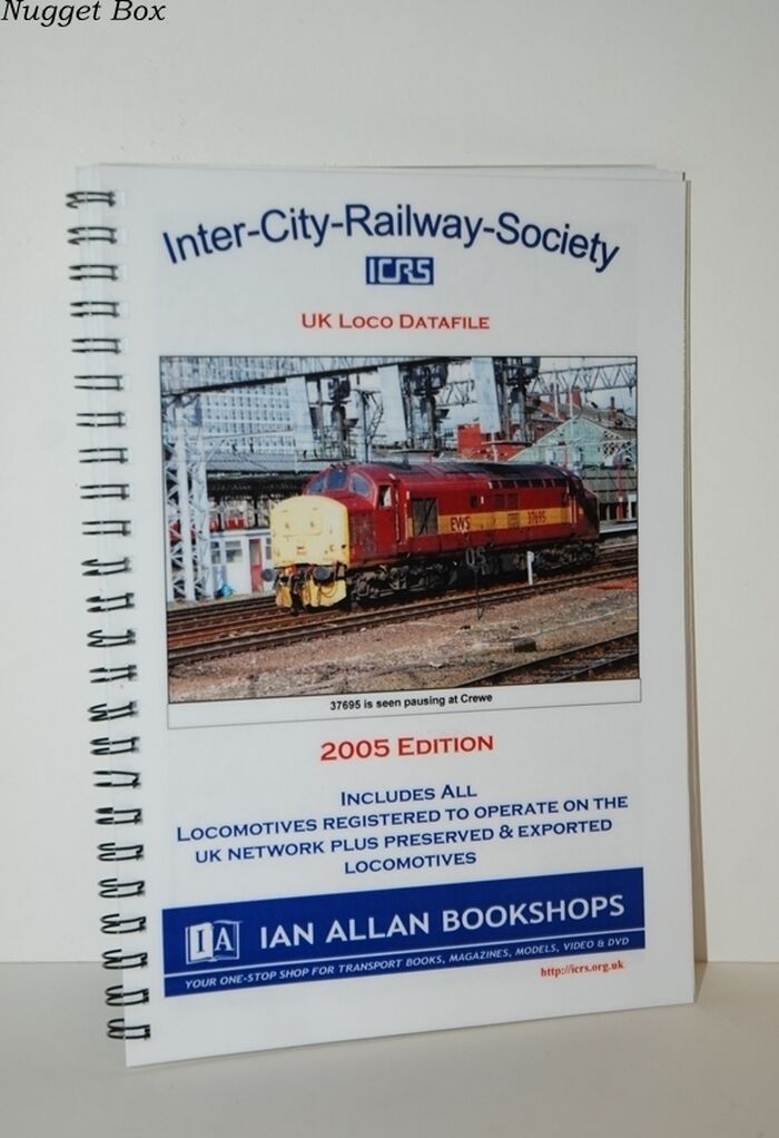 Inter City Railway Society UK Loco Datafile 2005 Edition Image