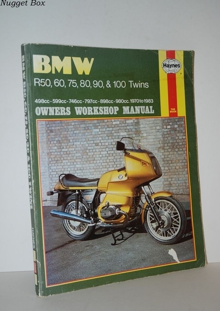 B. M. W. R50, 60, 75, 80, 90 and 100 Twins 1970-83 Owner's Workshop Manual Image