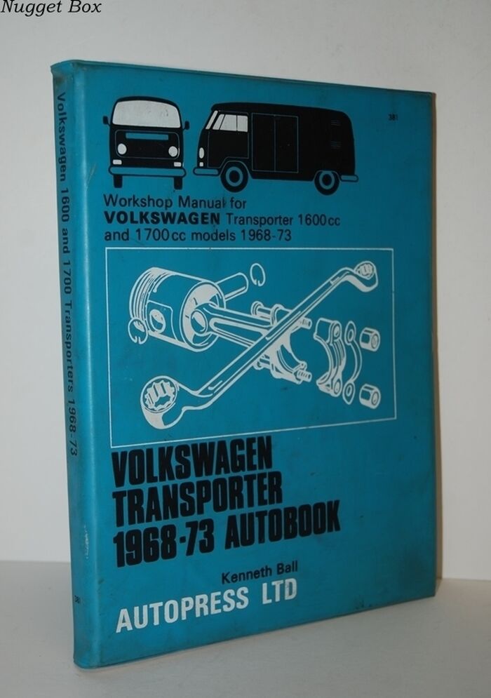 Volkswagen Transporter 1968-73 Autobook 1600cc and 1700cc Models Image