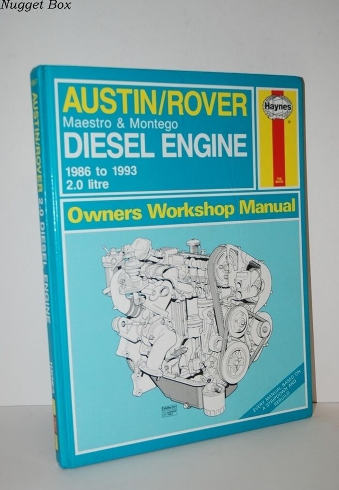Austin/Rover 2.0 Litre Diesel Engine Owner's Workshop Manual Maestro & Image