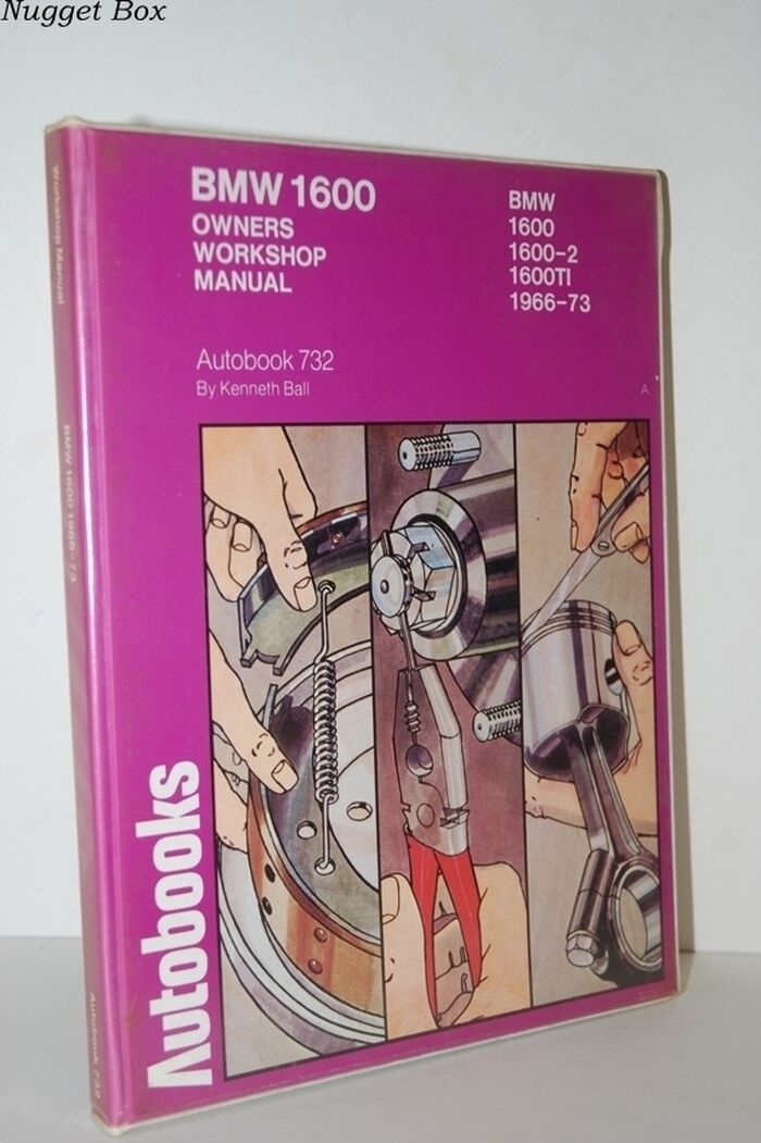 BMW 1600 Owners Workshop Manual 1600, 1600-2, 1600ti, 1966-73 Image