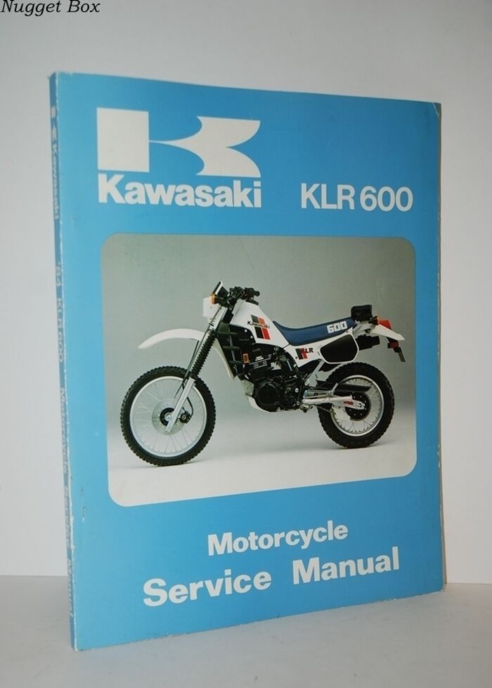 Kawasaki LKR600 Motorcycle Service Manual Image