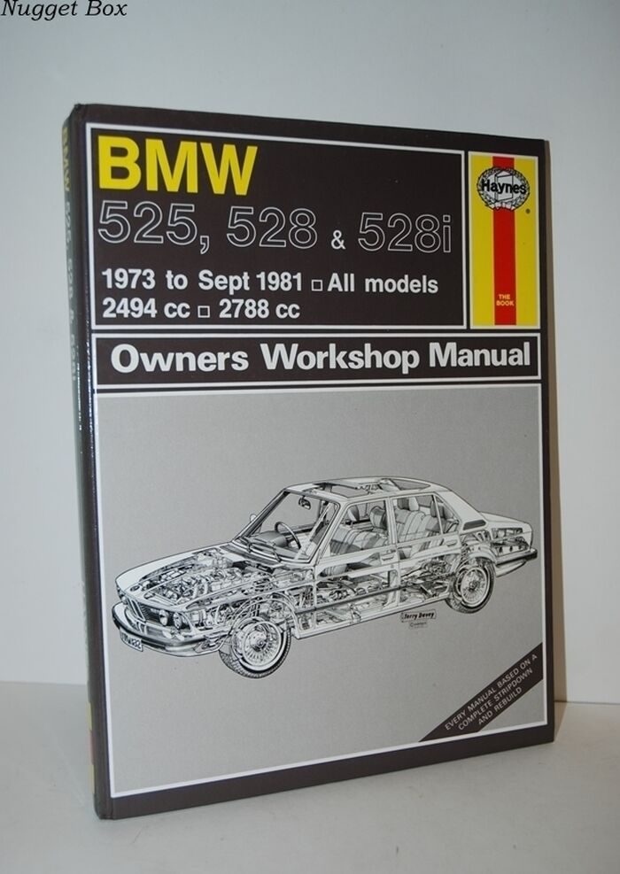 BMW 525, 528, 528I - 1973 to Sept 1981 all Models 2494cc 2788cc Owners Image