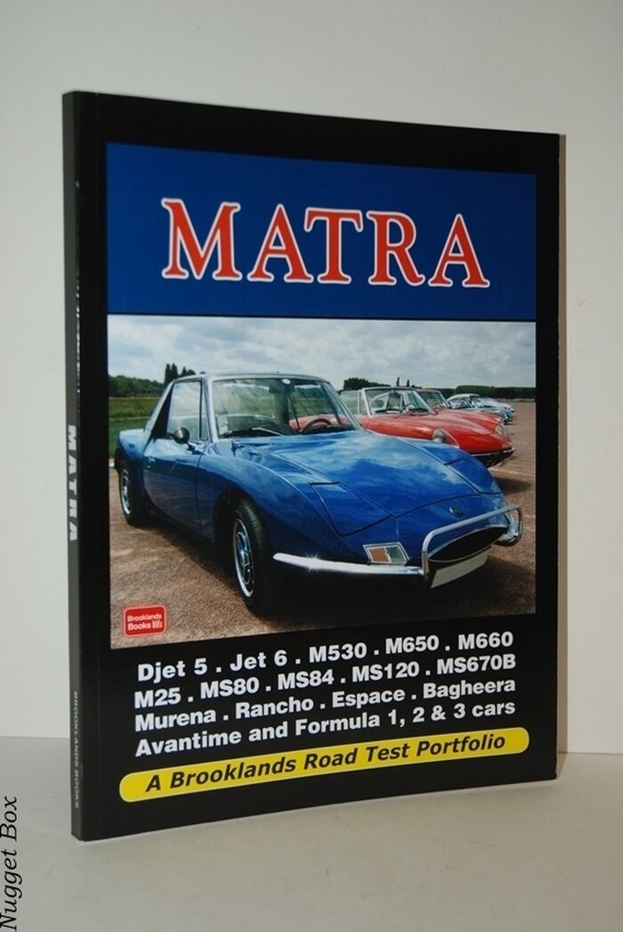 Matra Road Test Book: a Brooklands Road Test Portfolio Image