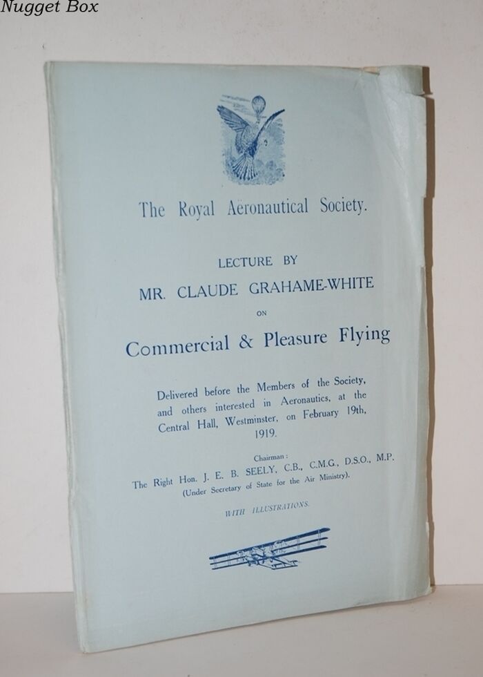 The Royal Aeronautical Society - Lecture on Commercial & Pleasure Flying Image