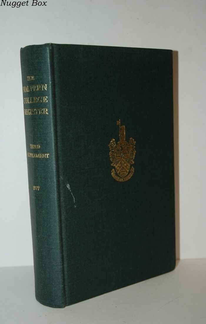 THE MALVERN COLLEGE REGISTER THIRD SUPPLEMENT 1977. Image