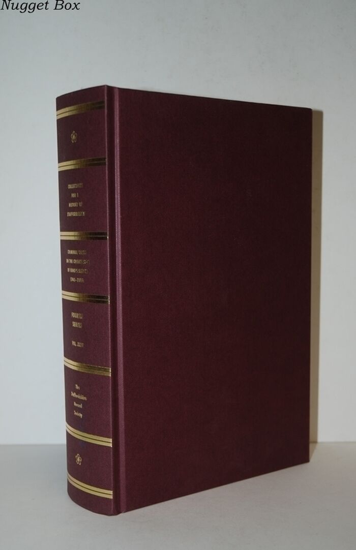 Criminal Cases on the Crown Side of King's Bench Staffordshire 1740-1800 Image