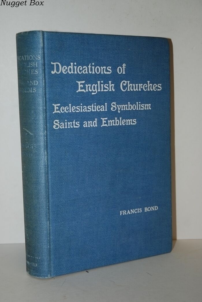 Dedications & Patrons of English Churches. Ecclesiological Symbolism Image