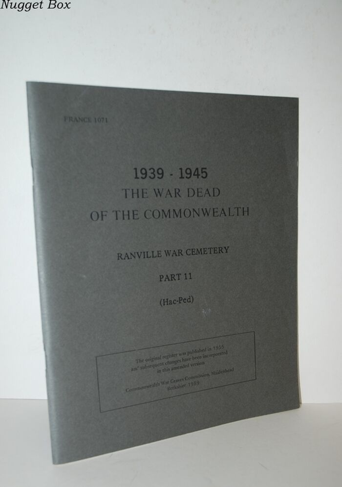 The War Dead of the Commonwealth Ranville War Cemetry Part II 1939 - 1945 Image