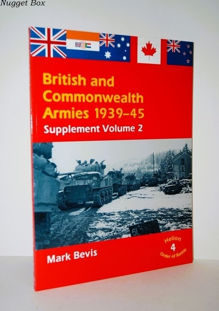 BRITISH and COMMONWEALTH ARMIES 1939-45 Supplement Volume 2 Image