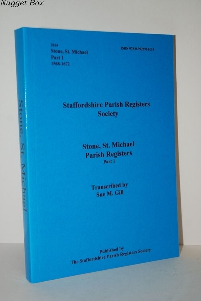 Stone, St. Michael Parish Registers, Part 1, 1568-1672 Image