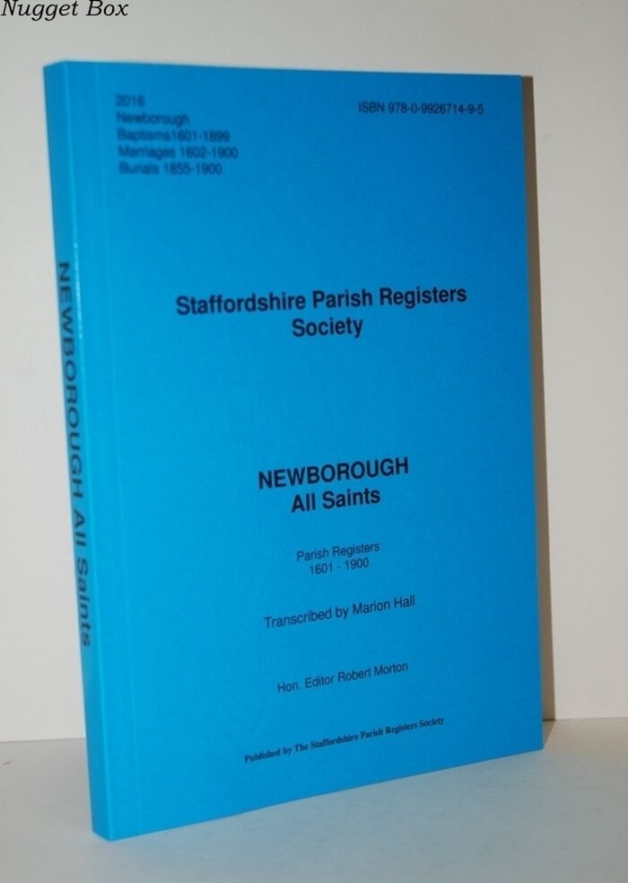 Newborough - all Saints Baptisms 1601-1899, Marriages 1602-1900, Burials Image