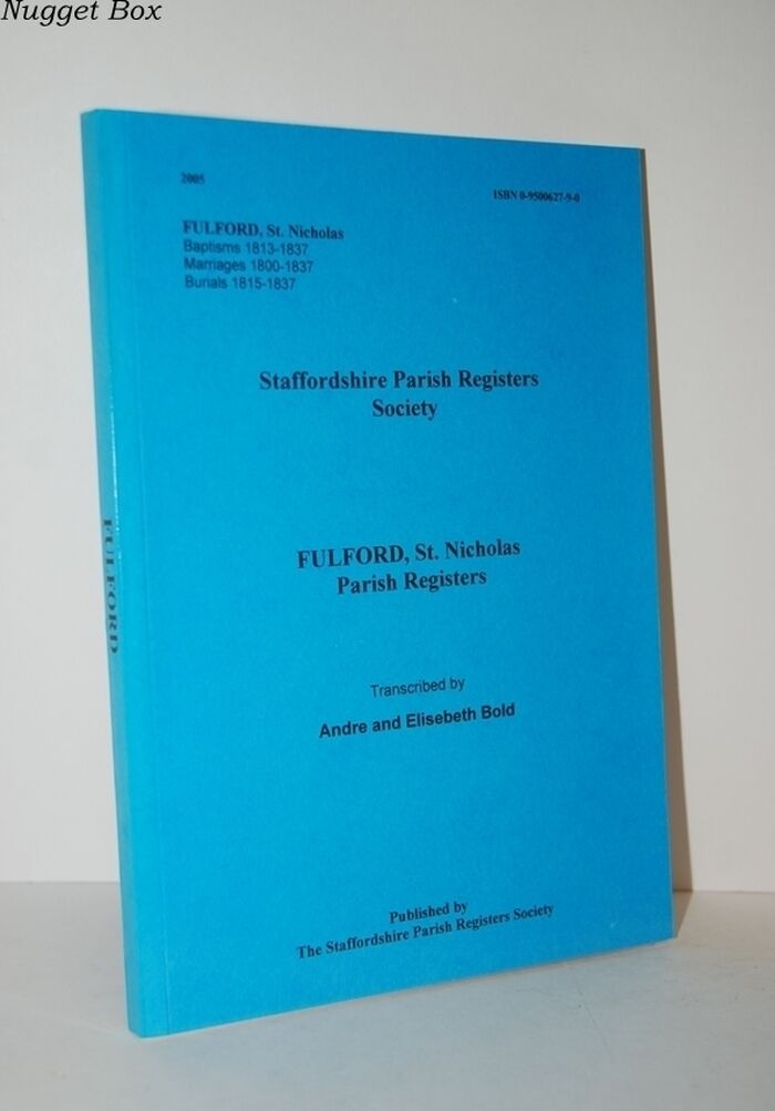 Fulford, St. Nicholas Parish Registers: Baptisms 1813-1837, Marriages Image