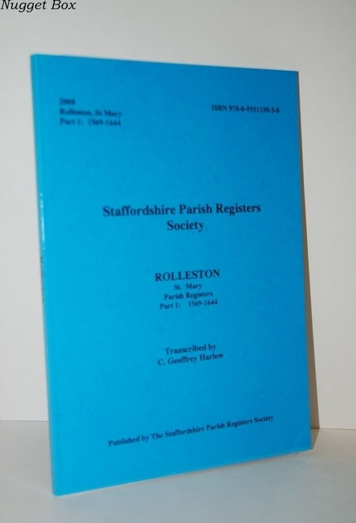 Rolleston, St. Mary Parish Register 1569-1644 Image