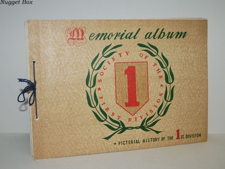 Memorial Album Society of the First Division - Pictorial History Image