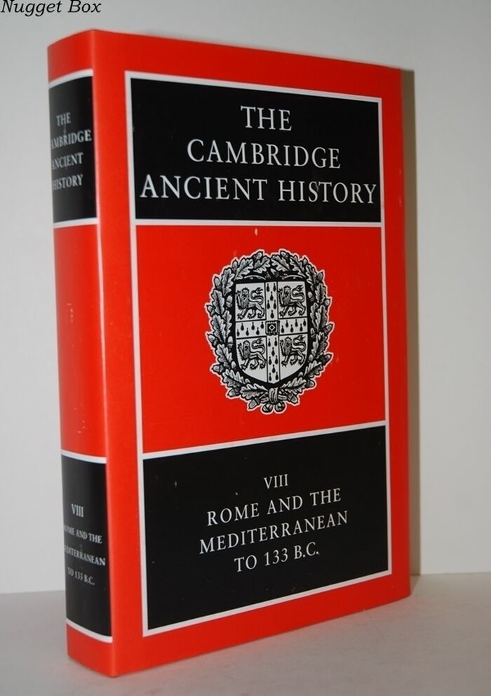 The Cambridge Ancient History VIII Rome and the Mediterranean to 133 B. C. Image