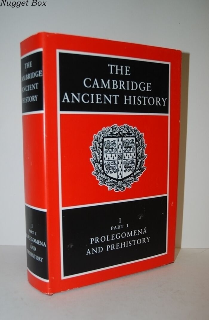 The Cambridge Ancient History I Part 1 Prolegomena and Prehistory Image
