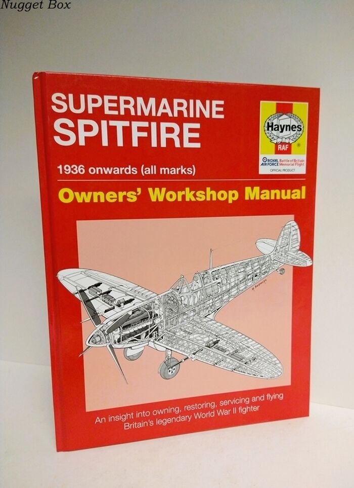 Supermarine Spitfire 1936 Onwards (All Marks) Owners' Workshop Manual Image