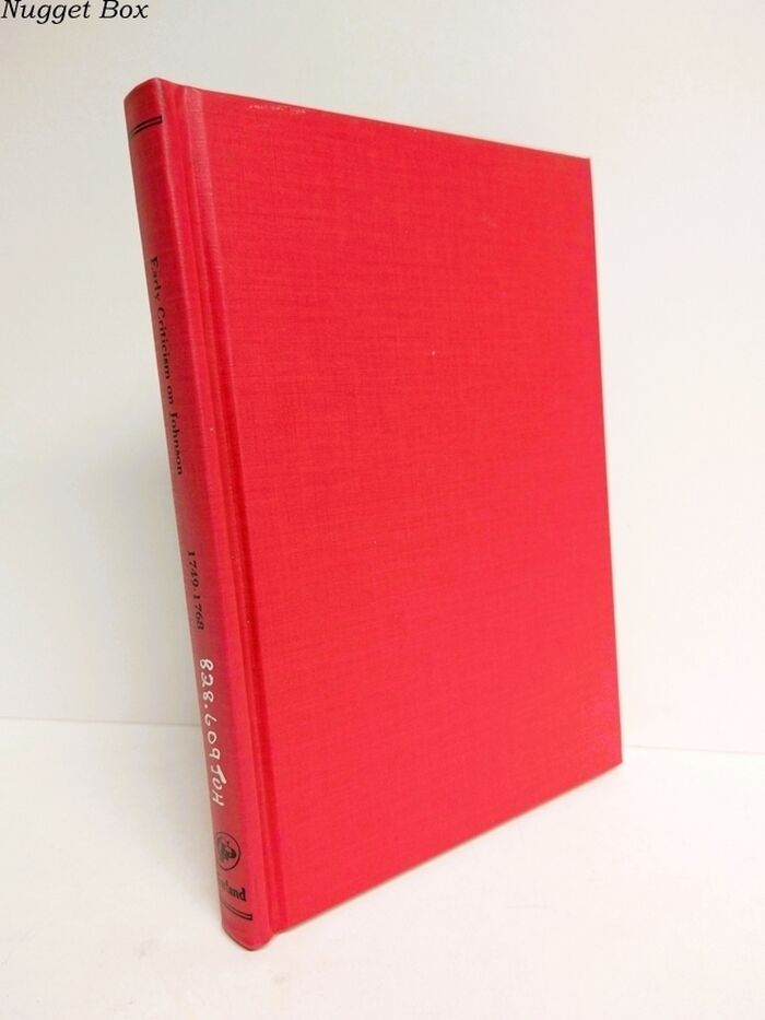Johnsoniana I - Early Criticism, 1749-1768 Image