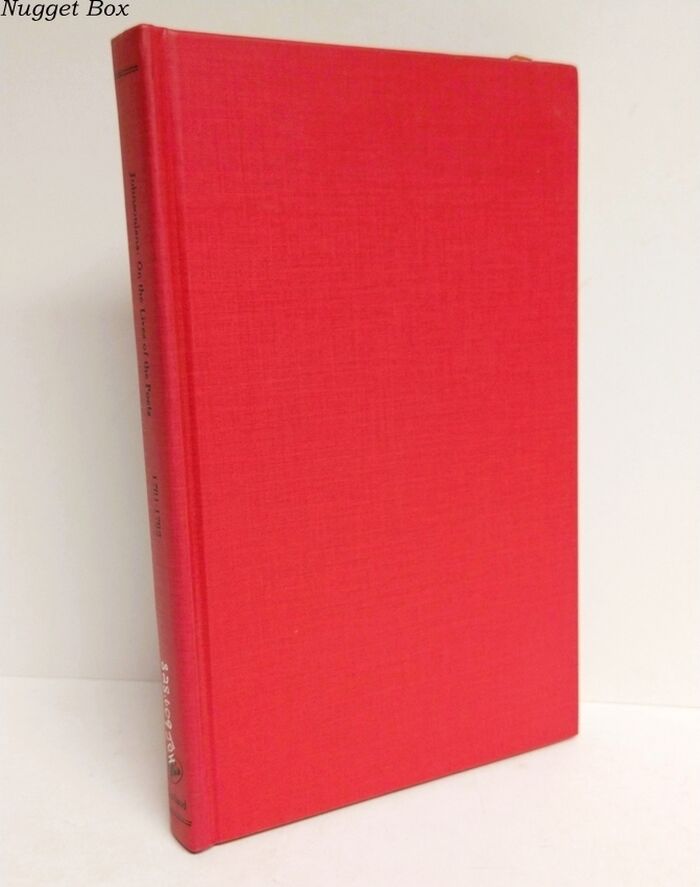 Johnsoniana XII - on the Lives of the Poets 1781-1782 Image