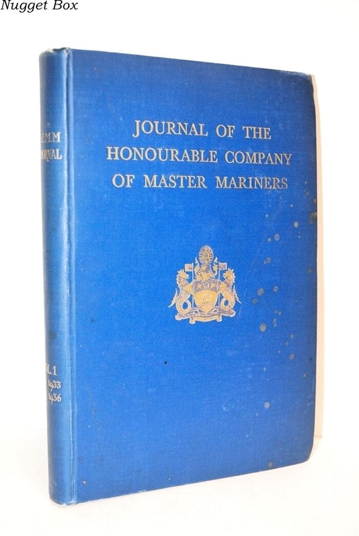 Journal of the Honourable Company of Master Mariners Volume 1 Image