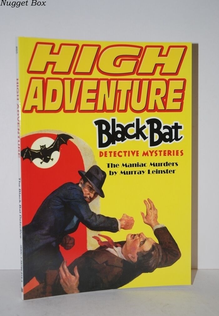 HIGH ADVENTURE Black Bat Detective Mysteries #85 the Maniac Murders Image