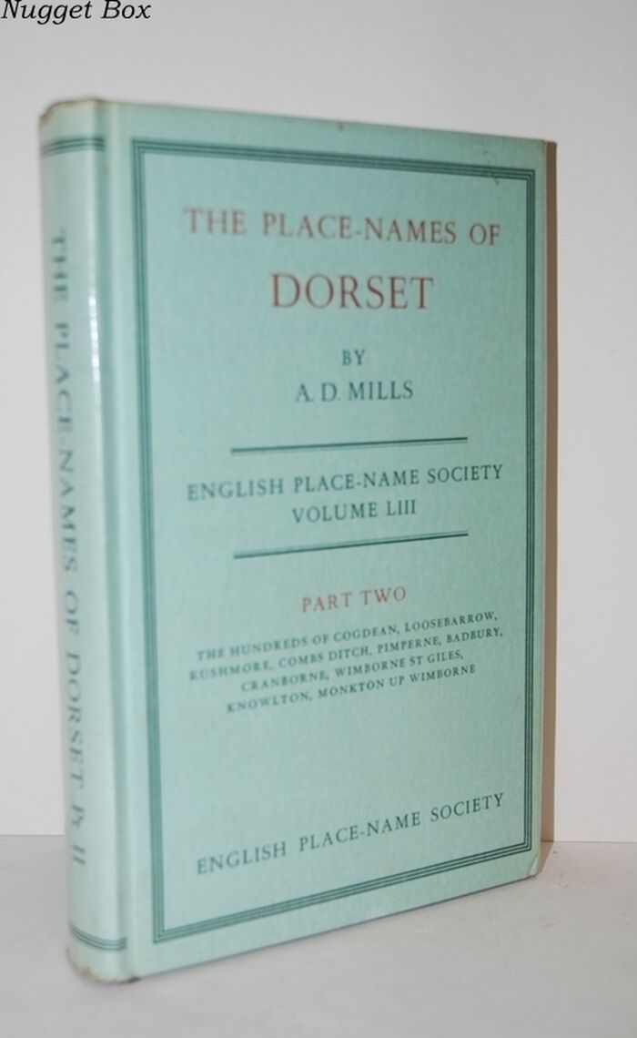 The Place-Names of Dorset Pt. 2 Image
