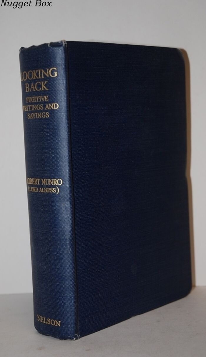 Looking Back Fugitive Writings and Sayings. Image