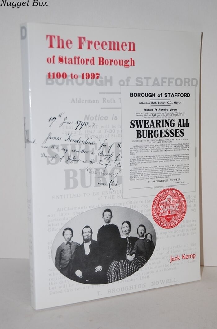 The Freemen of Stafford Borough 1100 to 1997 Image