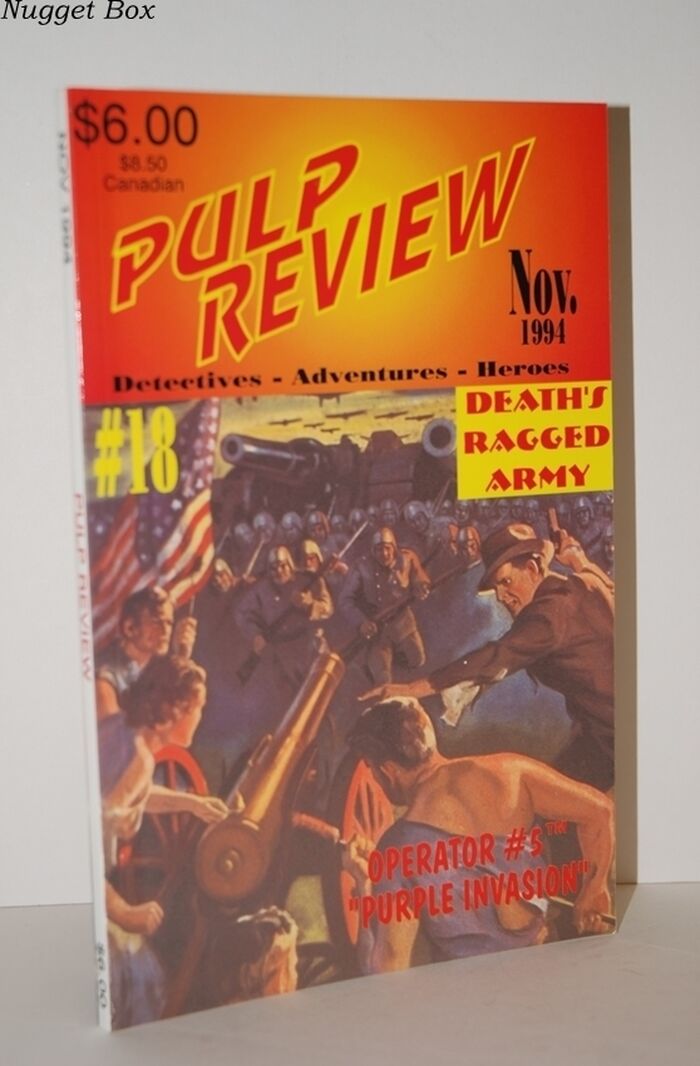 Pulp Review 18 Death's Ragged Army (November 1994) Image