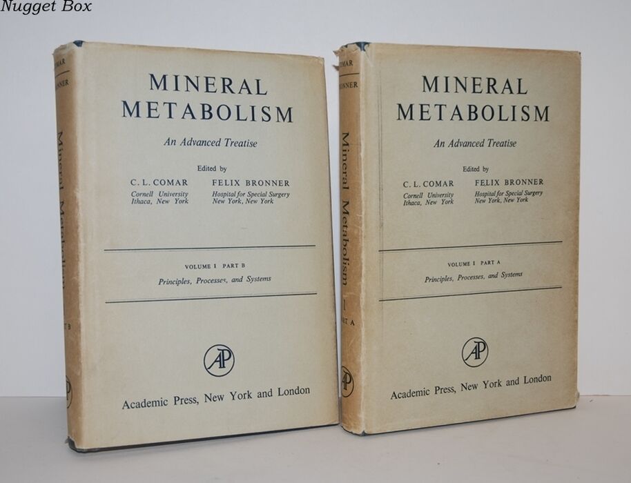 Mineral Metabolism An Advanced Treatise Volume 1 Part A and Volume 1 Part Image