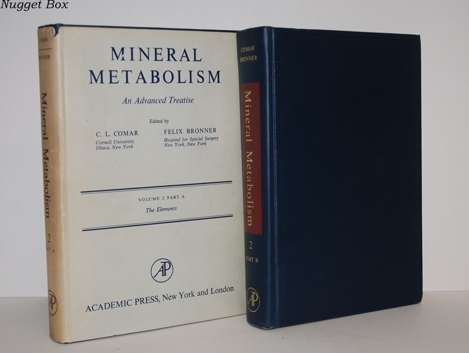 Mineral Metabolism an Advanced Treatise Volume 2 (2 Volumes)  A and B the Image