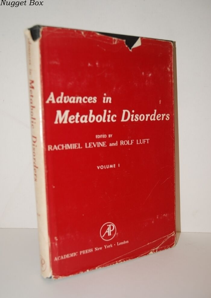 Advances in Metabolic Disorders Volume 1 V. 1 Image