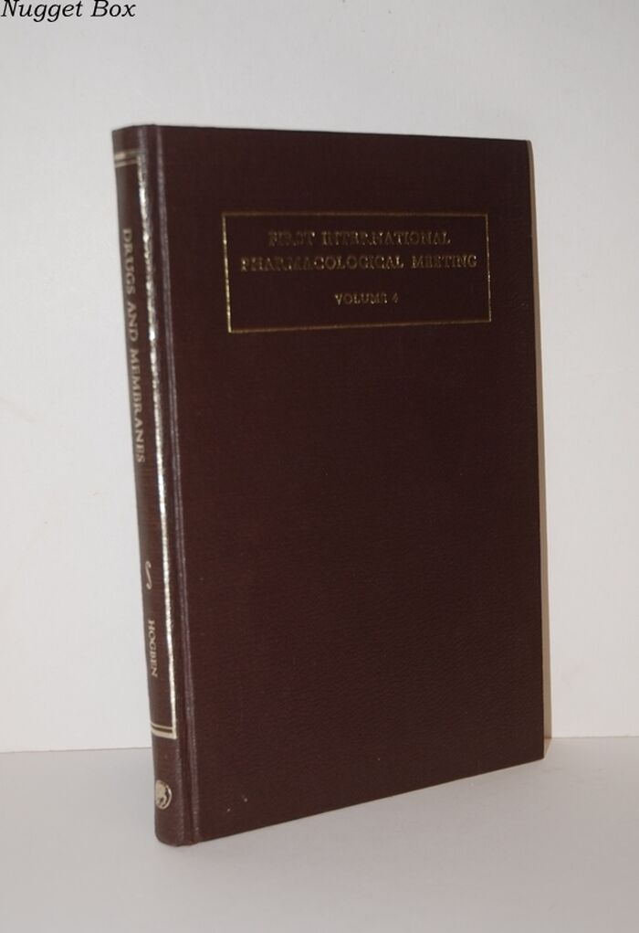 First International Pharmacological Meeting August 22-25, 1961 Volume 4 Image